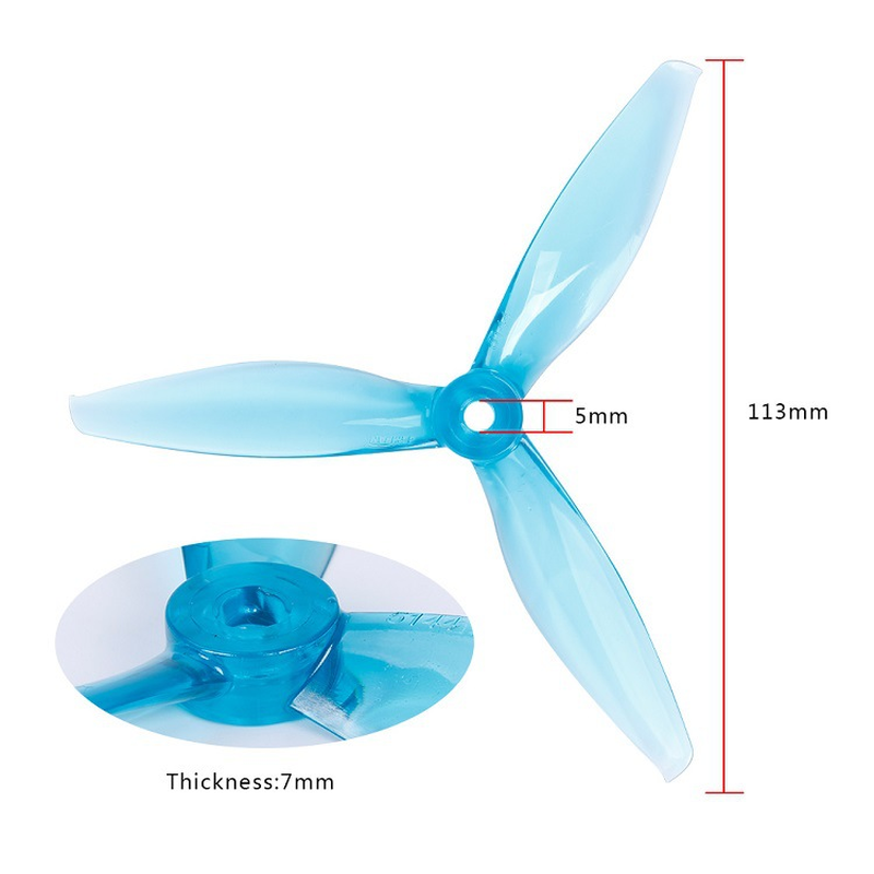 GEMFAN Freestyle 5144 5.1 Inch - Fpv Drone Propeller 评论和价格