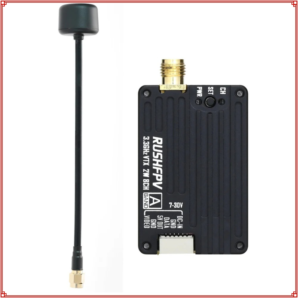 2026 New RUSHFPV 3.3G 2W VTX T - Fpv Drone Antenna 评论和价格