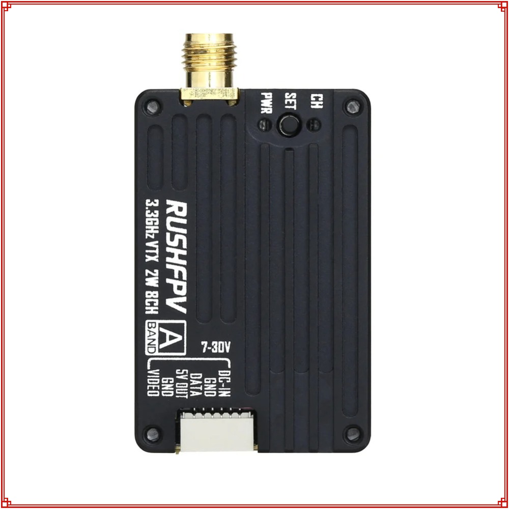 2026 New RUSHFPV 3.3G 2W VTX T - Fpv Drone Antenna 评论和价格