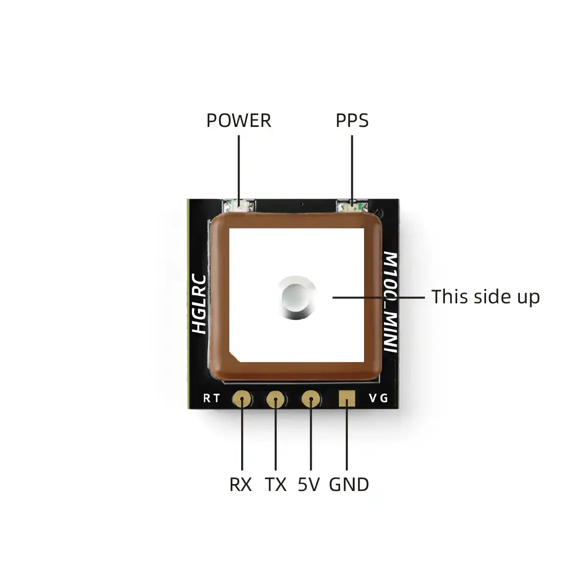 HGLRC M100 Mini GPS Module M10 - Fpv Drone Antenna 评论和价格