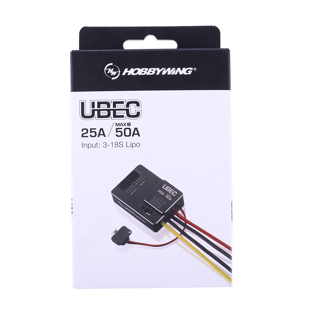 Hobbywing UBEC 25A HV 3-18S Mo - Fpv Drone Esc 评论和价格